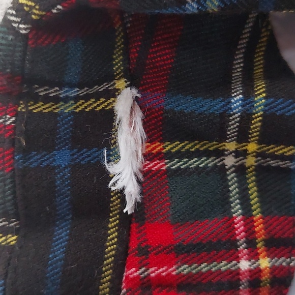 Harajuku Mini For Target Red and Blue Plaid Kids Blazer - Picture 7 of 11